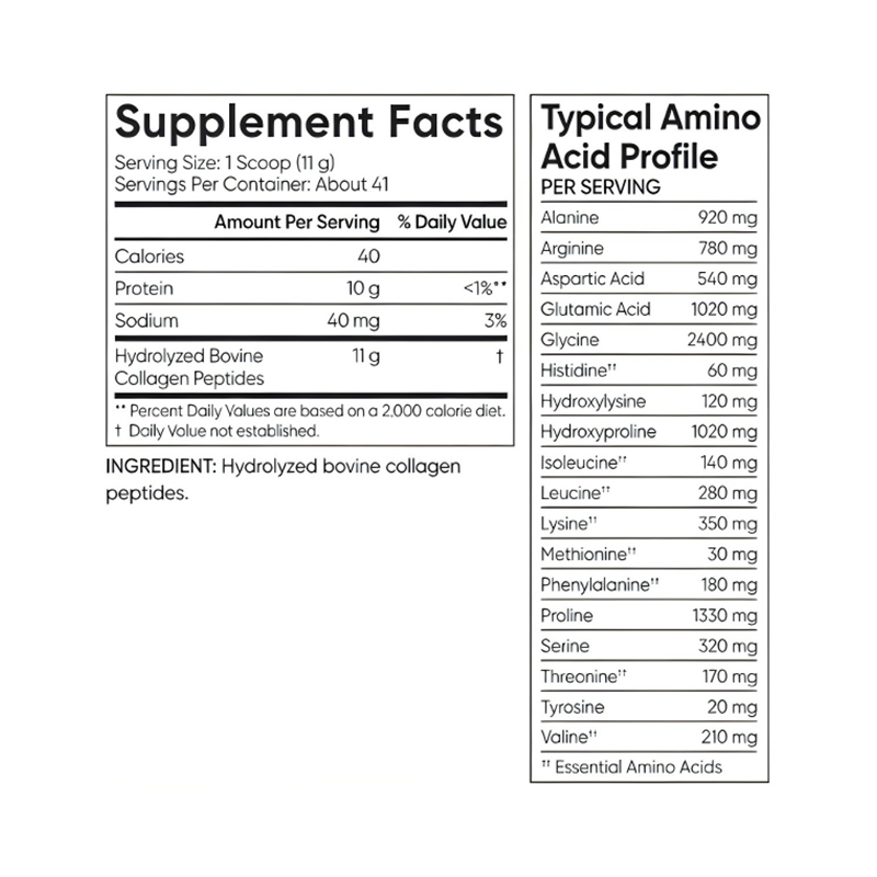 Hydrolyzed Collagen Peptides Powder