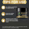 Factory-made shilajit resin in premium packaging