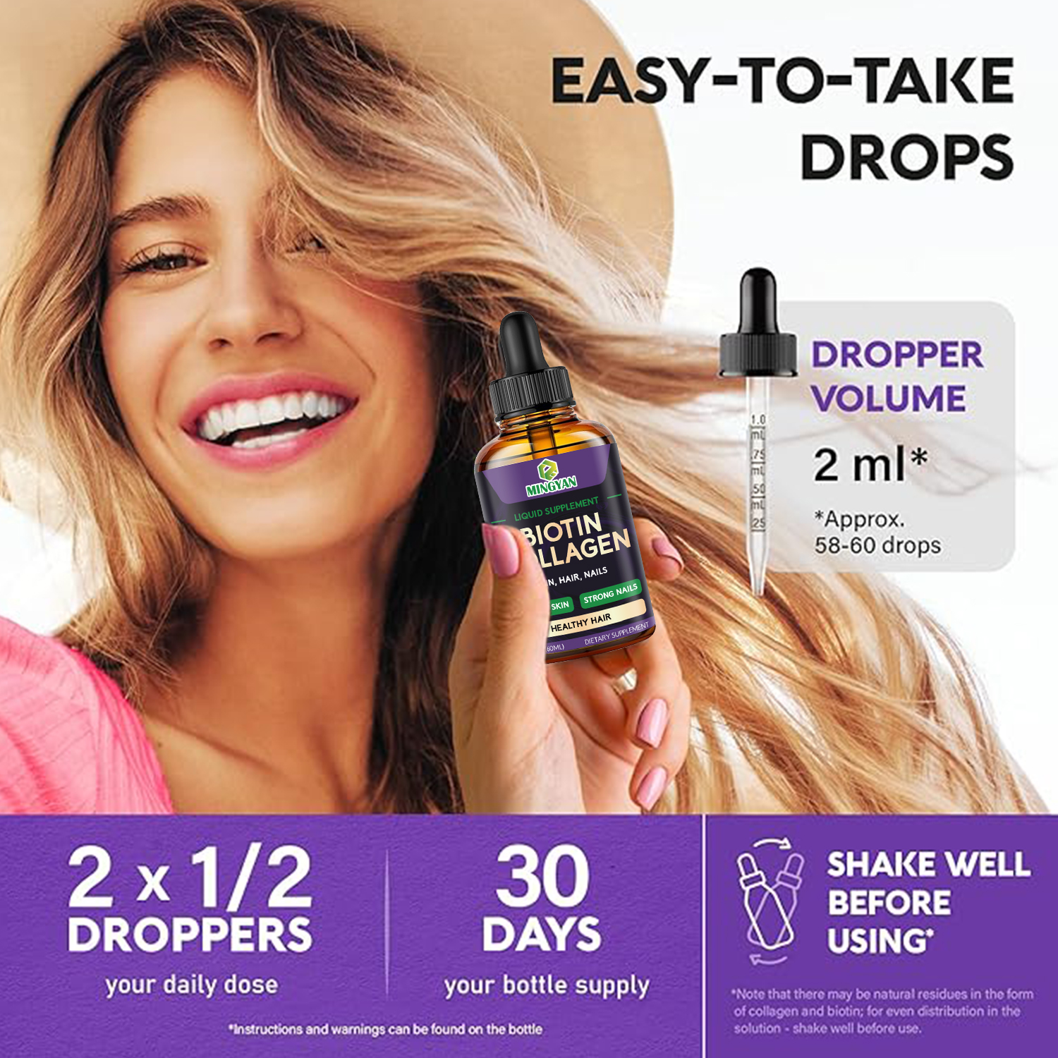 Biotin Collagen Drops
