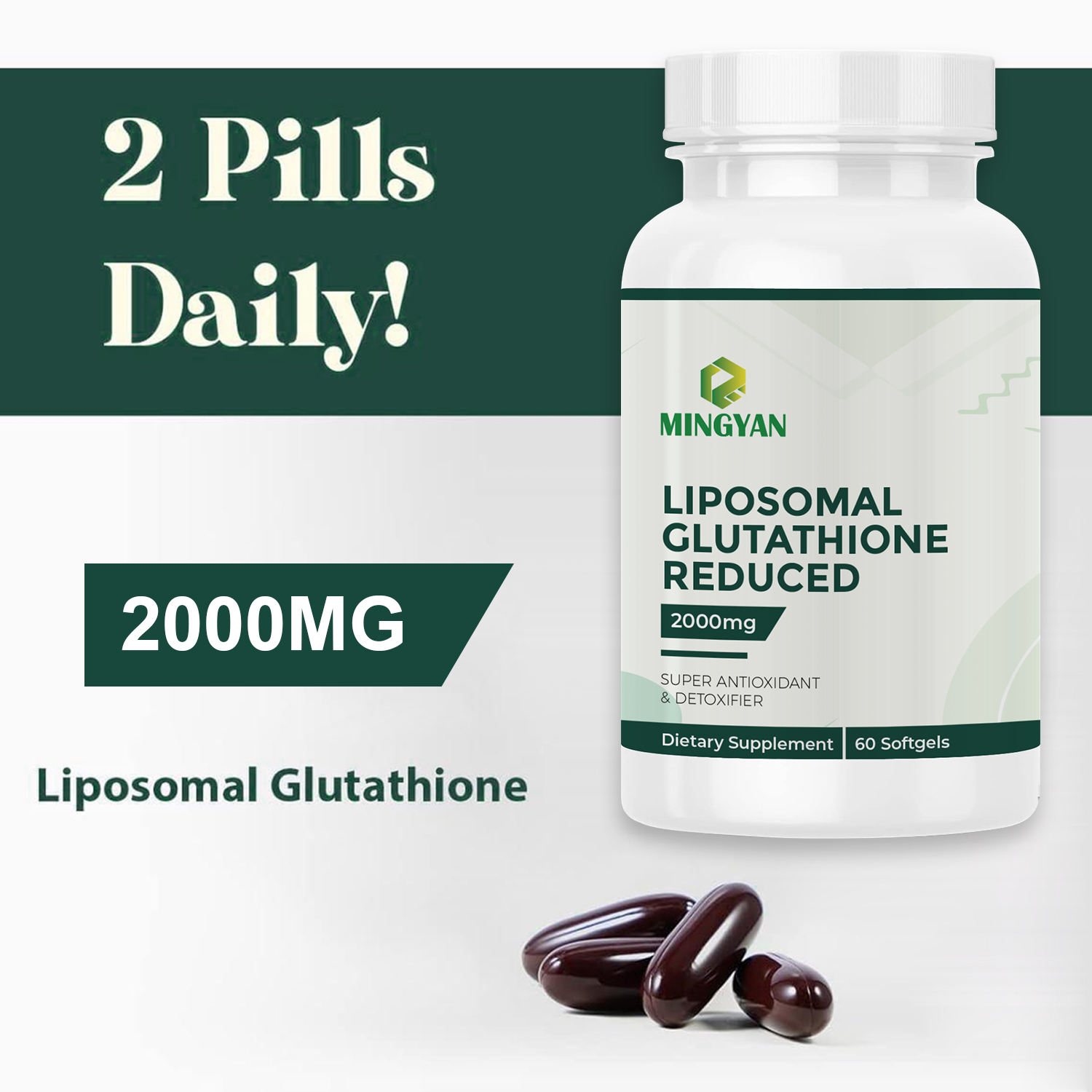 Liposomal Glutathione Softgels