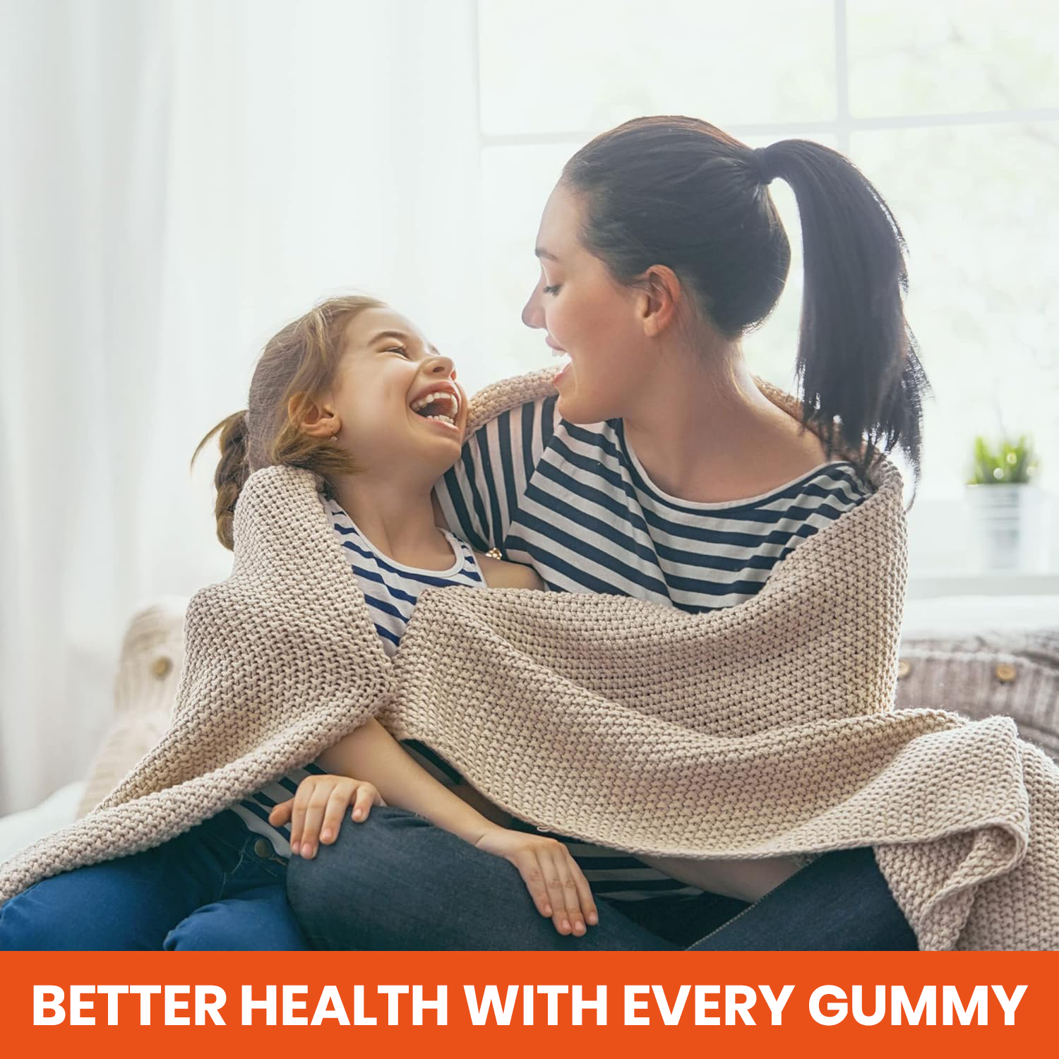Low sugar non-GMO gluten-free vitamin C gummies product display