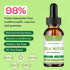 Organic Sea Moss Drops with bladderwrack extract