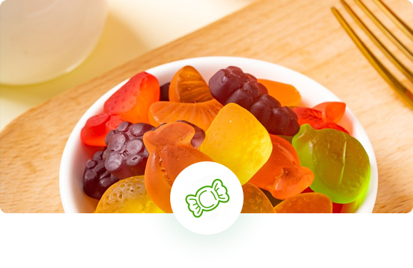 Custom gummies OEM manufacturer for private label supplement brands