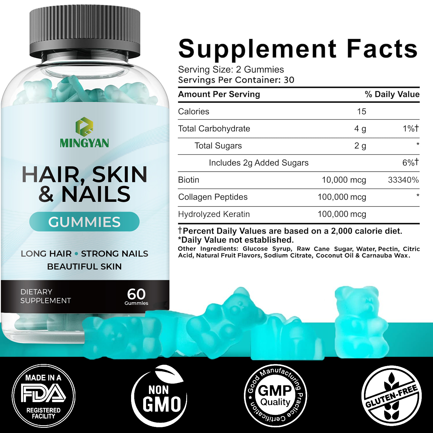 Hair Skin And Nails Gummies