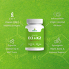 Private label Vitamin D3 K2 softgels dietary supplement manufacturer
