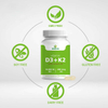 OEM Vitamin D3 K2 softgels