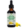 Organic mullein extract drops in 60 ml dropper bottle