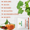 Custom pumpkin seed oil softgels manufacturer product display
