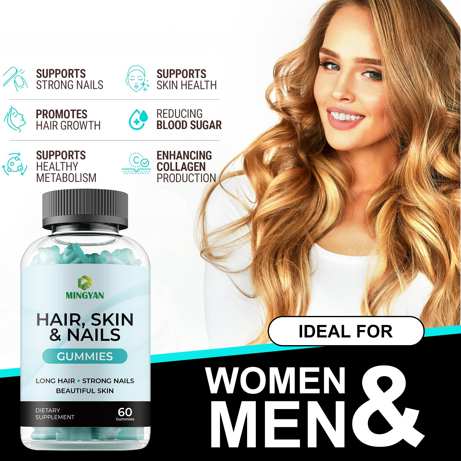 Hair Skin And Nails Gummies