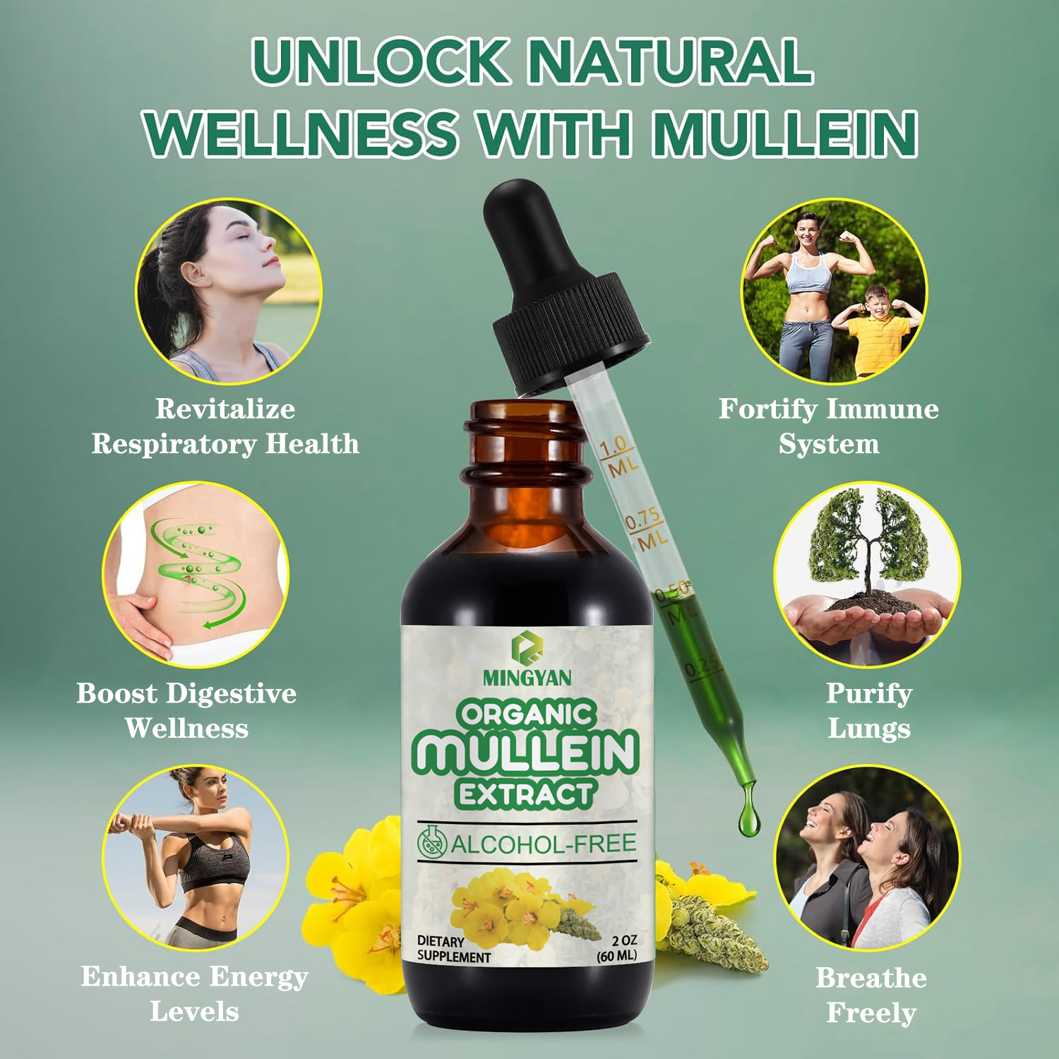 Private label organic herbal drops supplier product