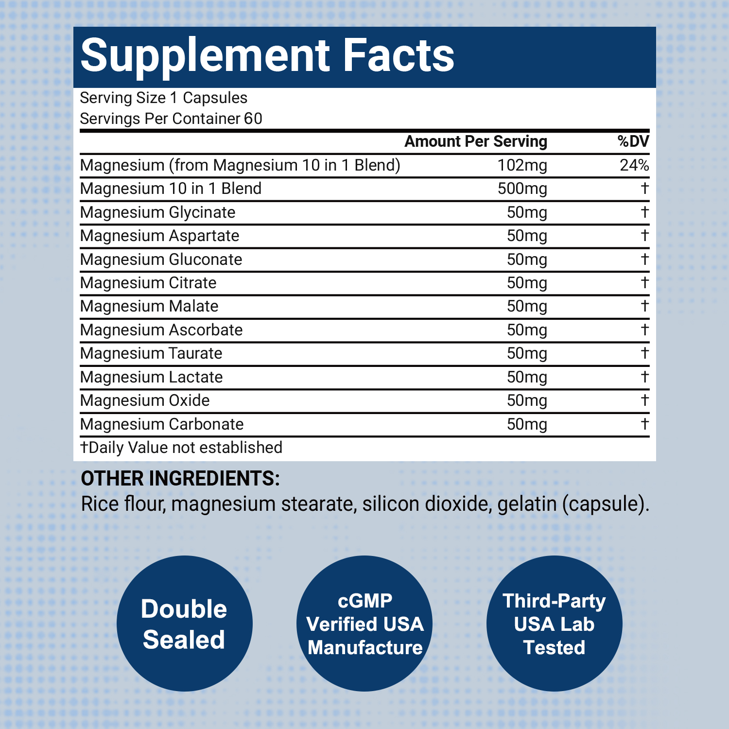 Magnesium Capsules