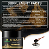 Shilajit resin with custom formula ingredients