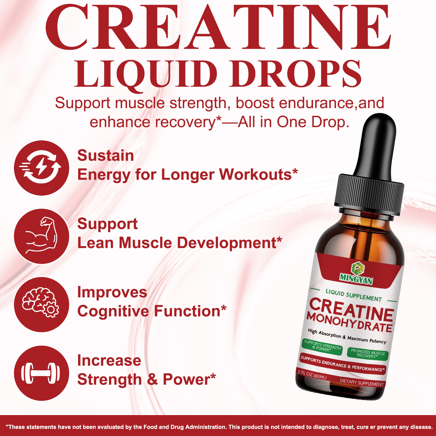 Creatine Monohydrate Drops