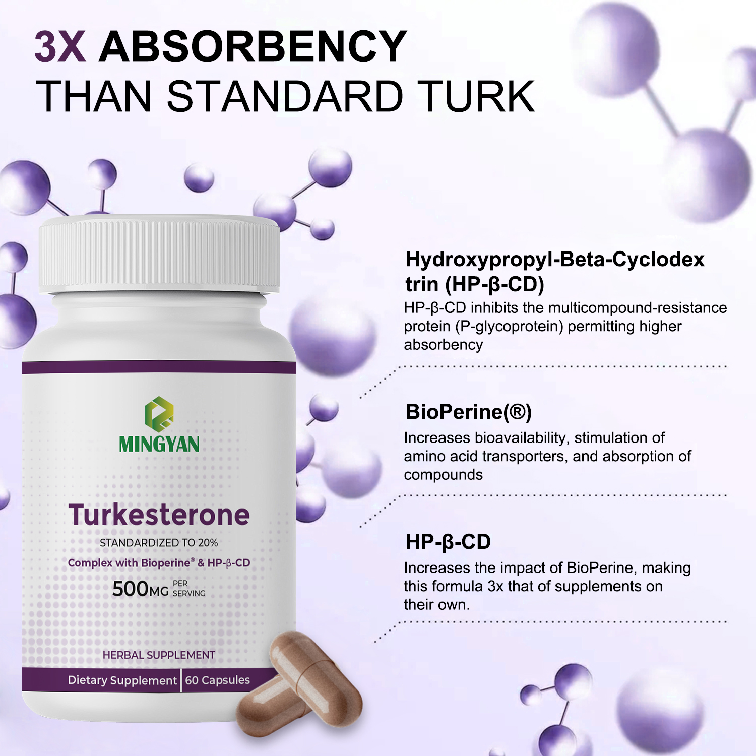 Turkesterone Capsules