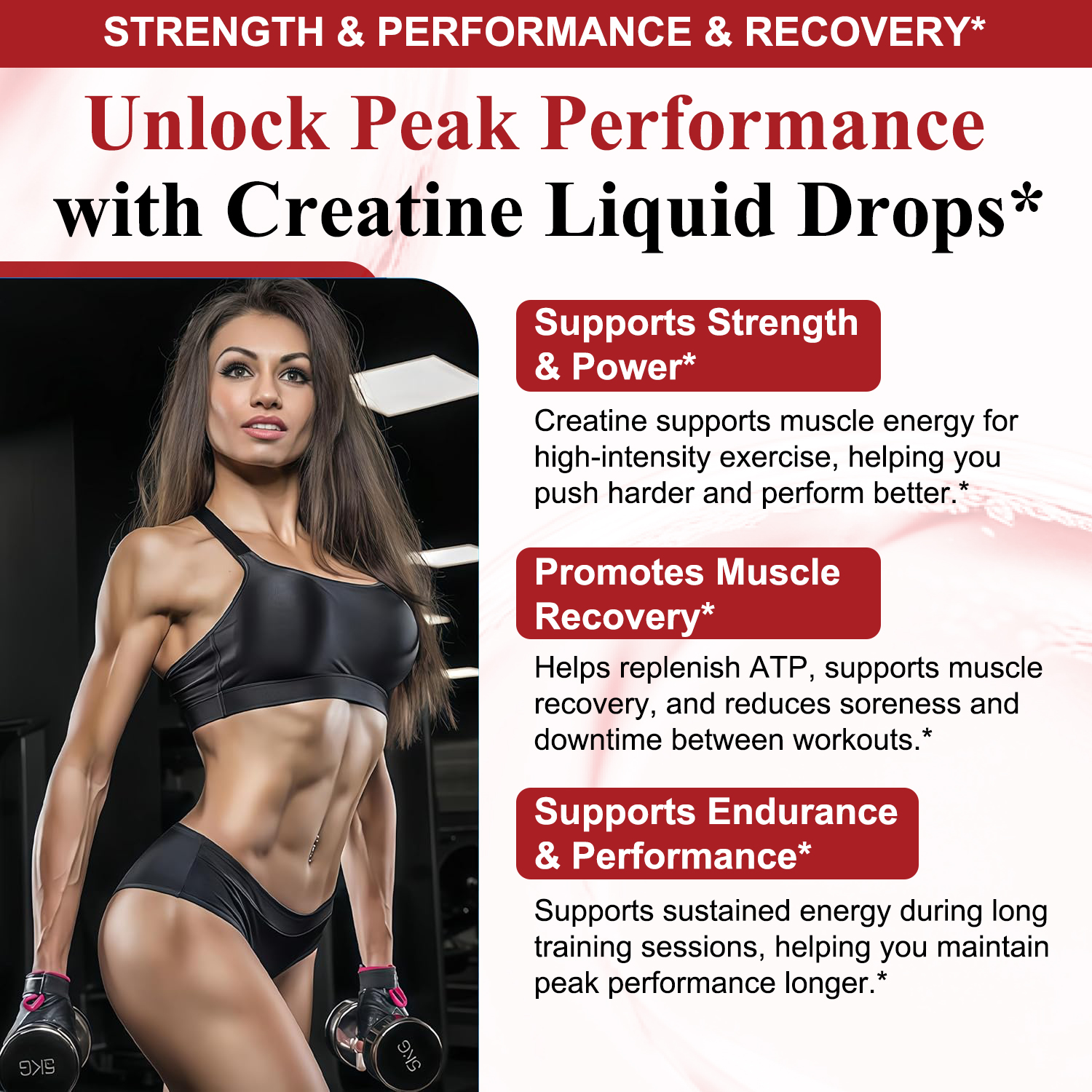 Creatine Monohydrate Drops