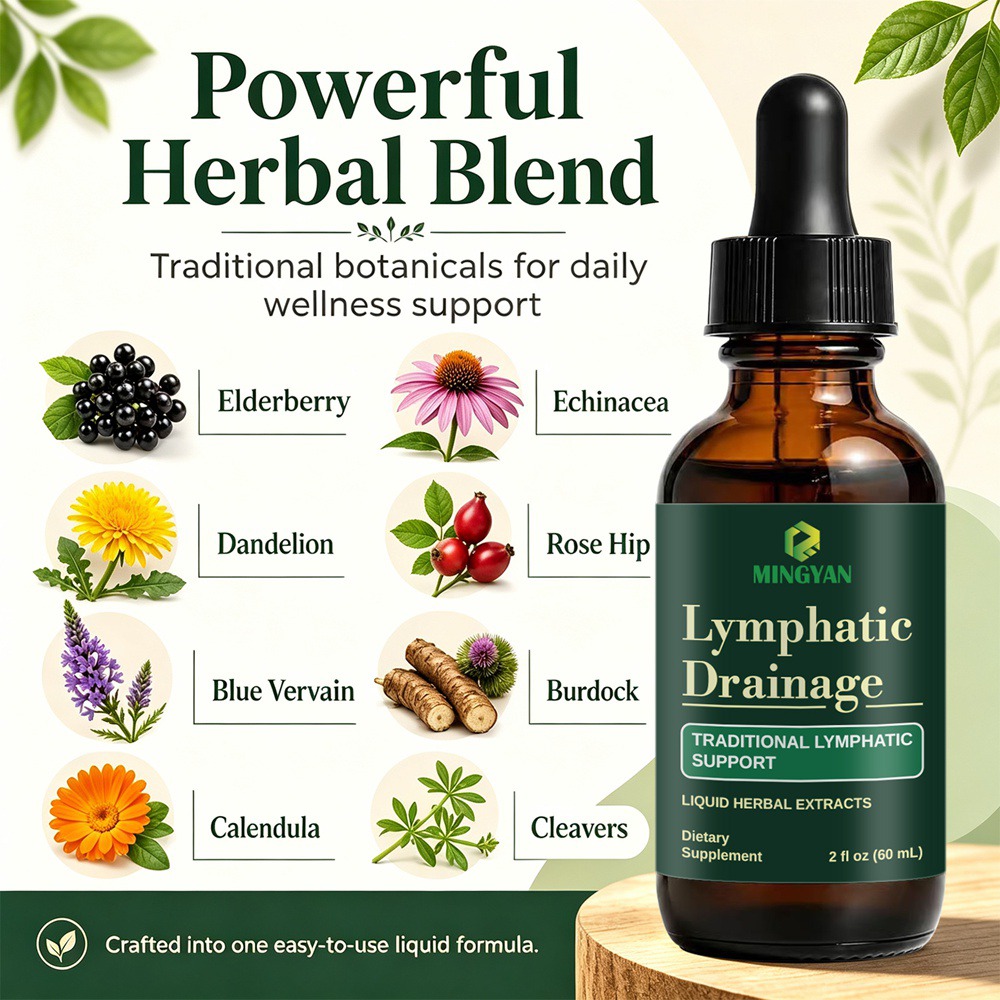 Lymphatic Drainage Liquid Herbal Extracts