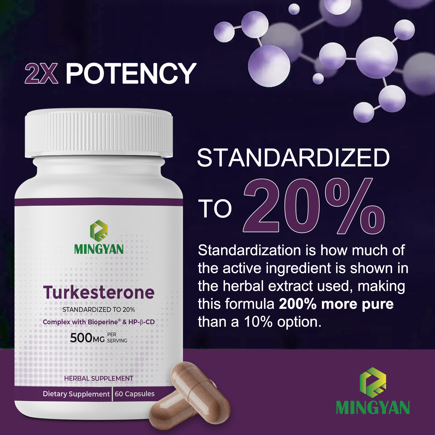 Turkesterone Capsules