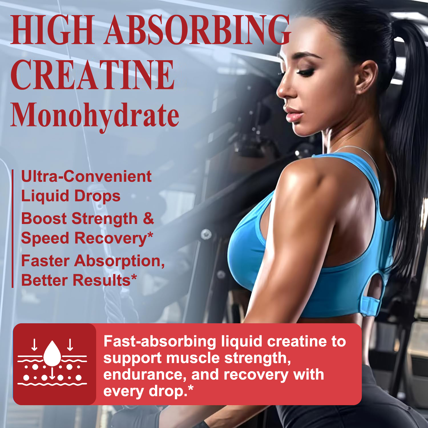 Creatine Monohydrate Drops