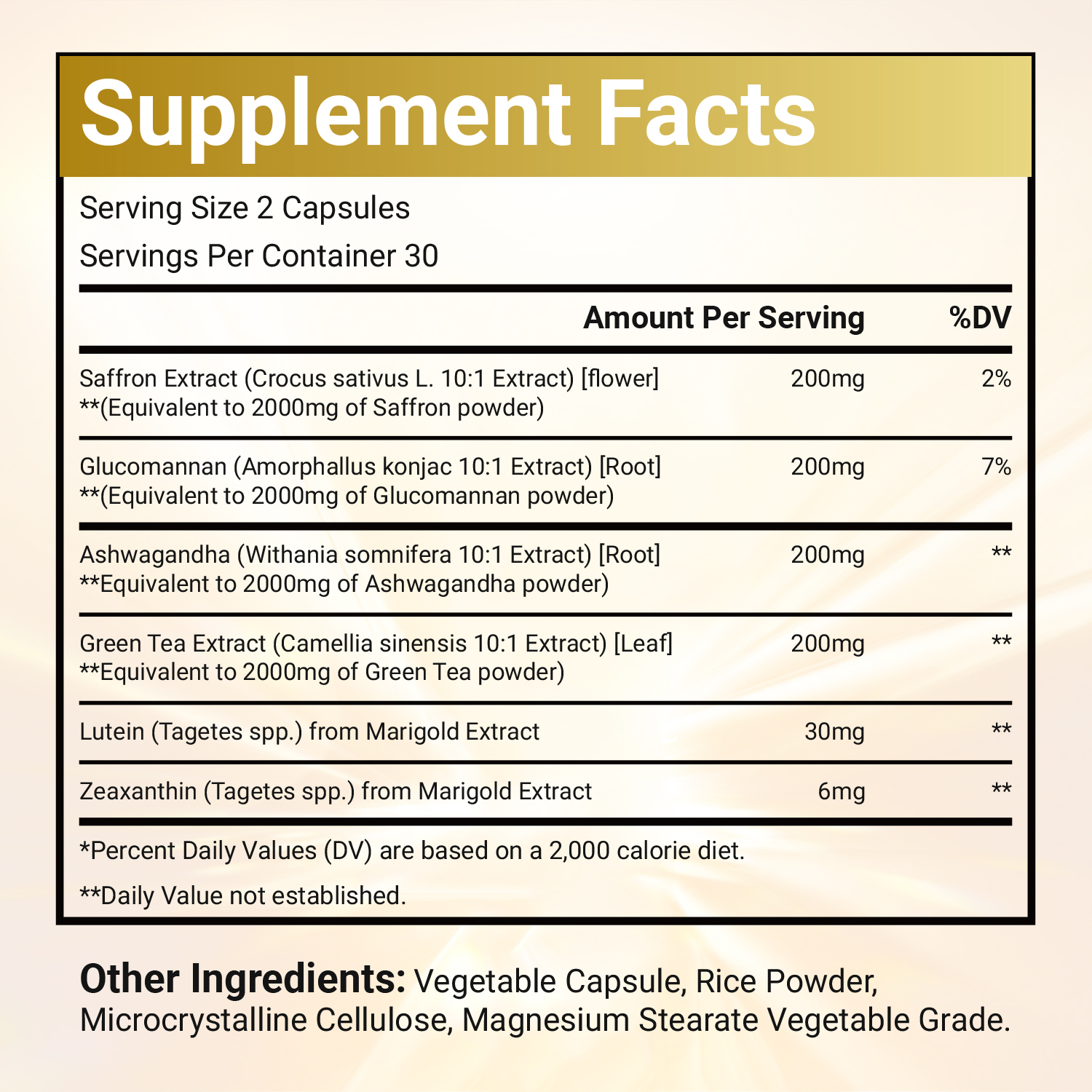 Lutein Capsules