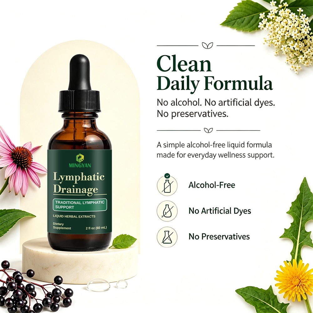 Lymphatic Drainage Liquid Herbal Extracts