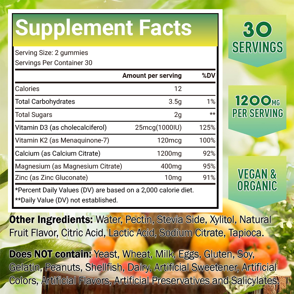 Calcium&multivitamin Gummies