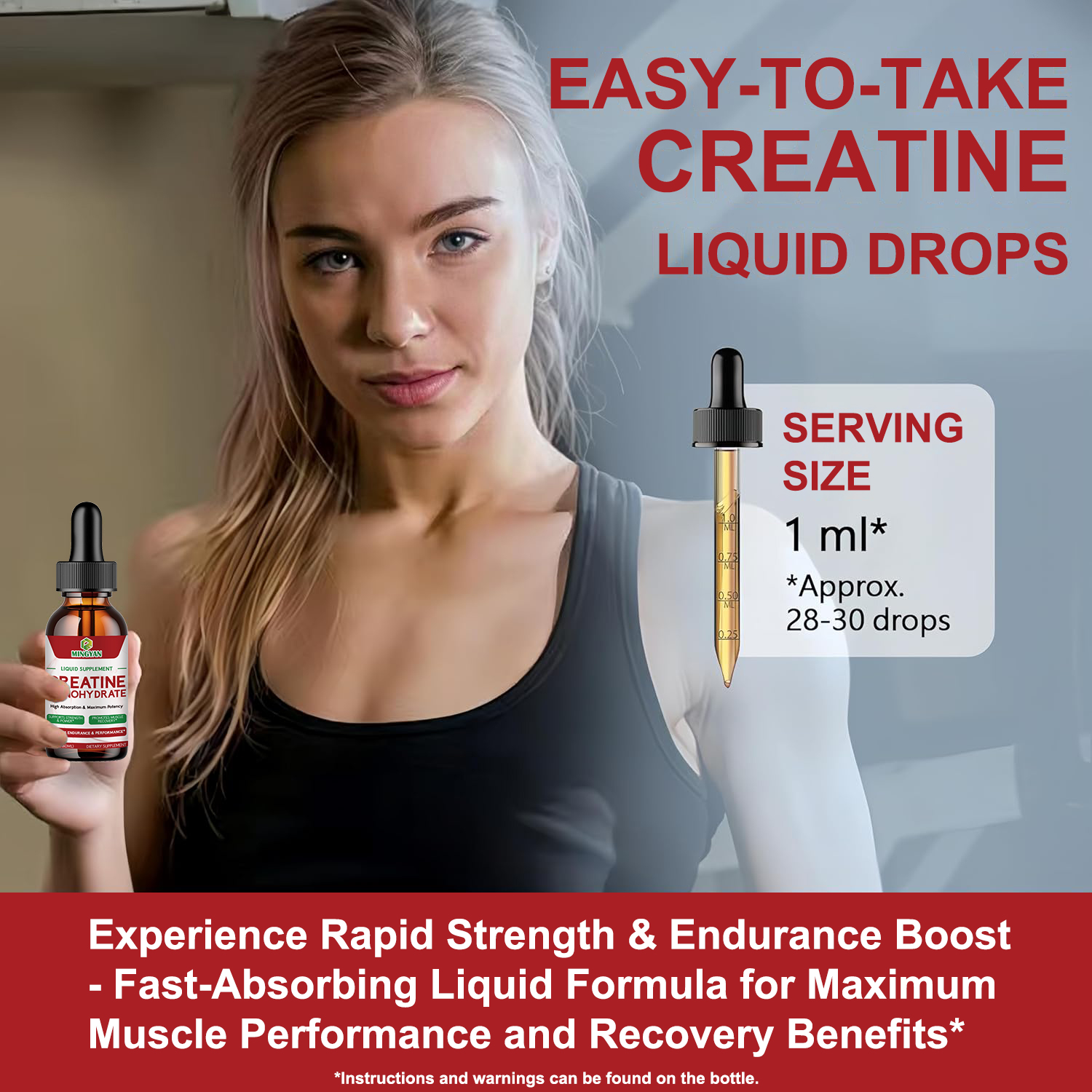 Creatine Monohydrate Drops